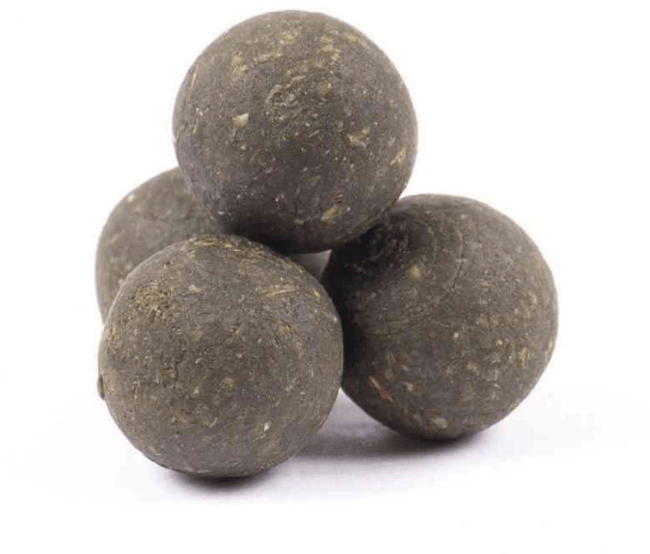 Насадочные бойлы пылящие MINENKO Black Mussel (черная мидия) Ø14мм 120гр/бан.