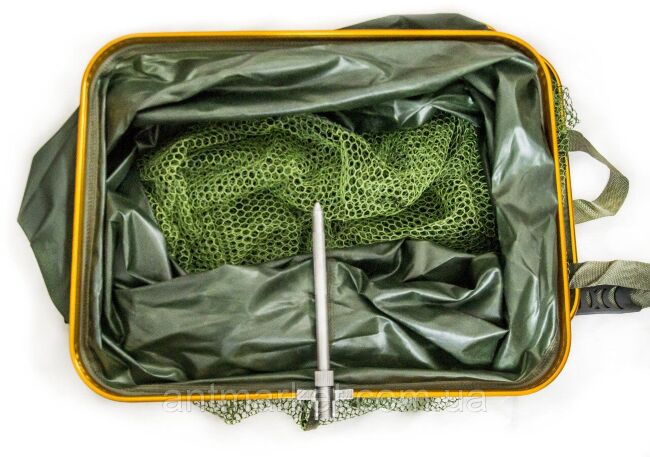 Садок прорезиненный прямоугольный GROWS CULTURE 45см*4.0м со стойкой в чехле