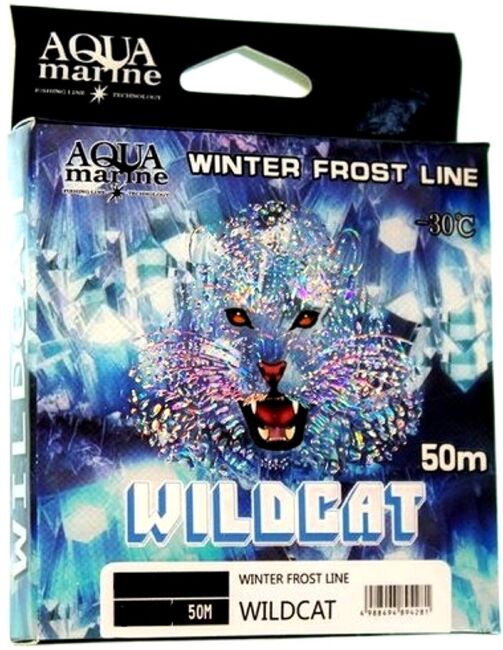 Леска монофил AQUAMARINE Wildcat 50м #0.6/0.126мм 2.07кг прозрачная Леска монофил AQUAMARINE Wildcat 50м #0.6/0.126мм 2.07кг прозрачная