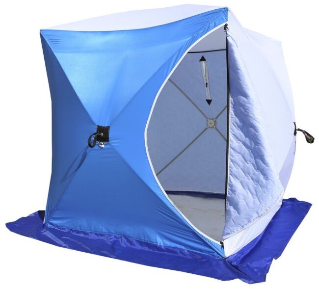 Палатка СТЭК Куб 1 трехслойная (ДхШхВ) 1,5х1,5х1,7м