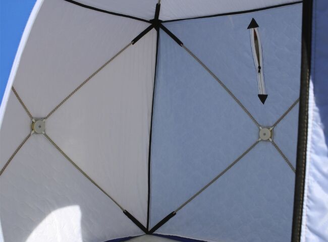 Палатка СТЭК Куб 1 трехслойная (ДхШхВ) 1,5х1,5х1,7м