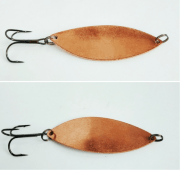 Блесна "Русская приманка" СЕНЕЖ 7 см/10 гр. Серебро/матовая