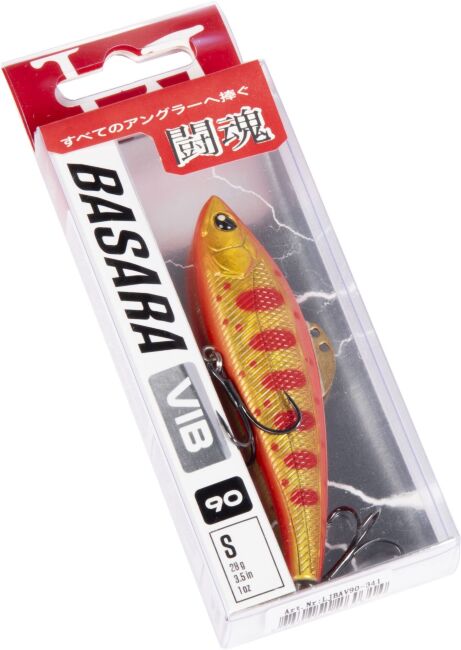 Воблер тонущий вертикальный LJ Pro Series BASARA VIB S 90.00/341 Воблер тонущий вертикальный LJ Pro Series BASARA VIB S 90.00/341