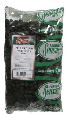 Пеллетс Sensas Club NOIR Poisson 8мм 1кг Пеллетс Sensas Club NOIR Poisson 8мм 1кг