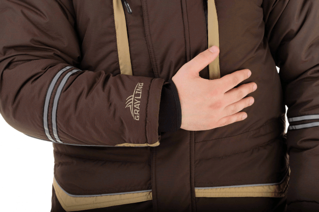 Костюм зимний GRAYLING "Соболь" т.хаки 52-54 рост:182-188