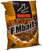 Прикормочные бойлы пылящие MINENKO Banana (банан) Ø20мм 1кг.