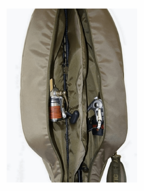 Чехол Aquatic Ч-27 ХАКИ для 6 карповых удилищ (хаки, 210 см)