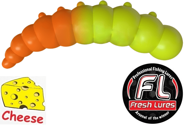 Силиконовая приманка FRESH LURES Junior 1.2”/30мм Сыр #223 14шт/уп
