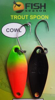 Блесна колеблющаяся FISH SEASONS Cowl 2.8гр  #7 Блесна колеблющаяся FISH SEASONS Cowl 2.8гр  #7