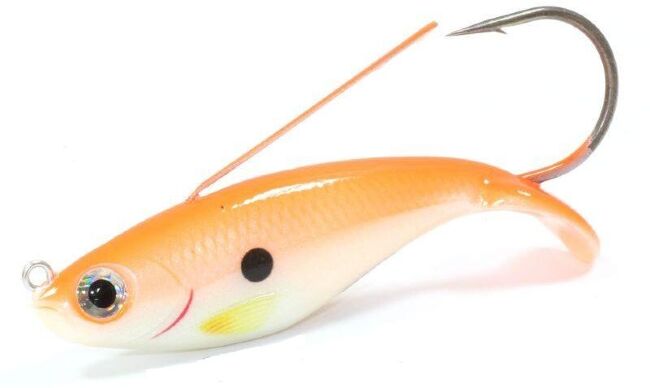 Блесна колеблющаяся незацепляйка RAPALA Weedless Shad 8см 16гр WSD08-FRP