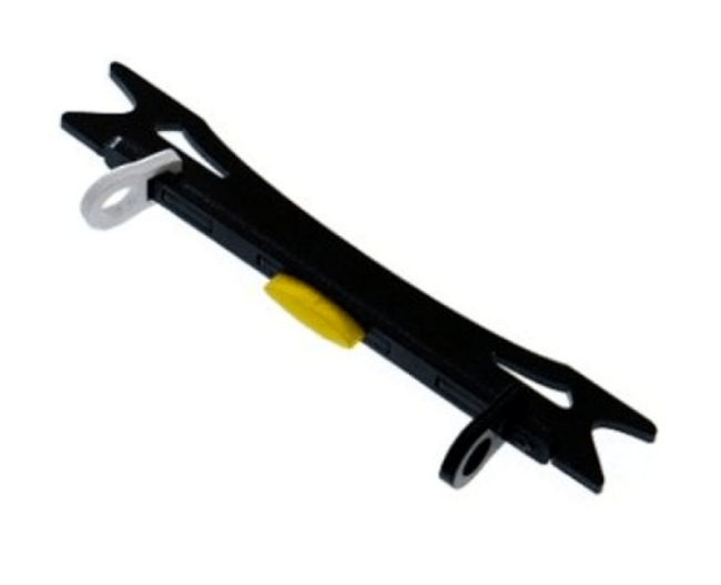 Мотовило LEVSHA NN самозажимное с пропускными кольцами "Whisker" 12см