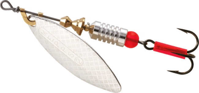 Блесна вращающаяся MEPPS Aglia Long AG (серебро) №2 7г