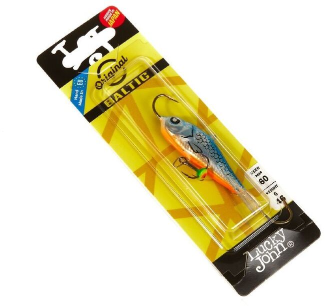 Балансир Lucky John BALTIC 6 с тр. 60мм/45H блистер Балансир Lucky John BALTIC 6 с тр. 60мм/45H блистер