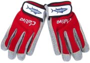 Перчатки защитные CULTIVA Stinger Jigging Hook 9657 red/gray размер:M