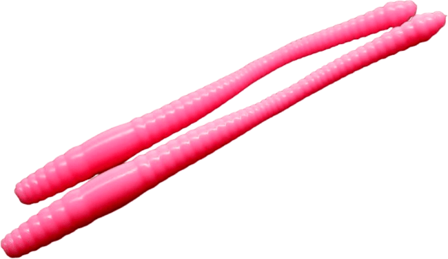 Приманка LIBRA LURES Dying Worm 80 # 017 Bubble Gum 80мм Сыр 12шт/уп