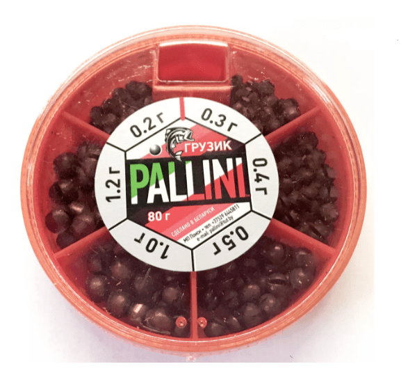 Набор грузов PALLINI №6 масса: 80гр (080506)