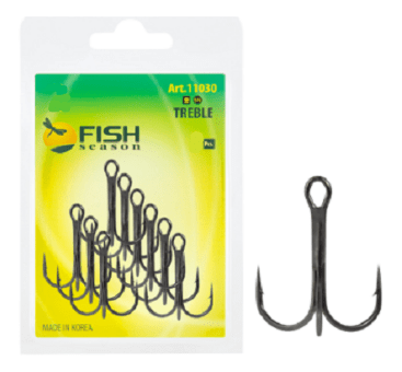 Крючок торойной FISH SEASON №4 черный 10шт/уп 11030-04F Крючок торойной FISH SEASON №4 черный 10шт/уп 11030-04F