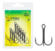 Крючок торойной FISH SEASON №4 черный 10шт/уп 11030-04F