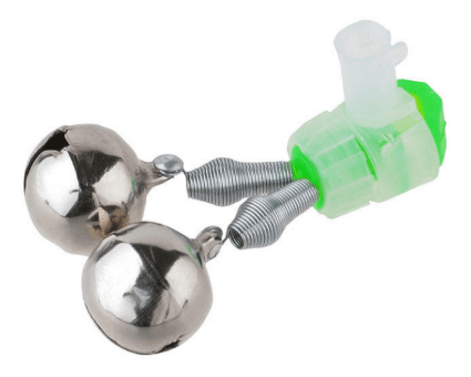 Бубенчик двойной с резбовым зажимом (П)