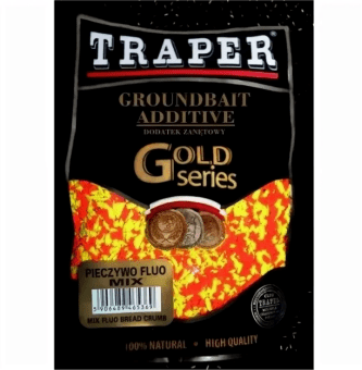 Добавка к прикормке Traper GST Series Pieczywo Fluo Mix (Флюо микс) 400г