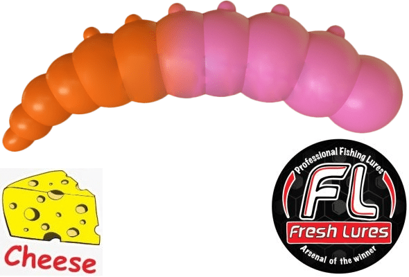 Силиконовая приманка FRESH LURES Junior 1.2”/30мм Сыр #224 14шт/уп