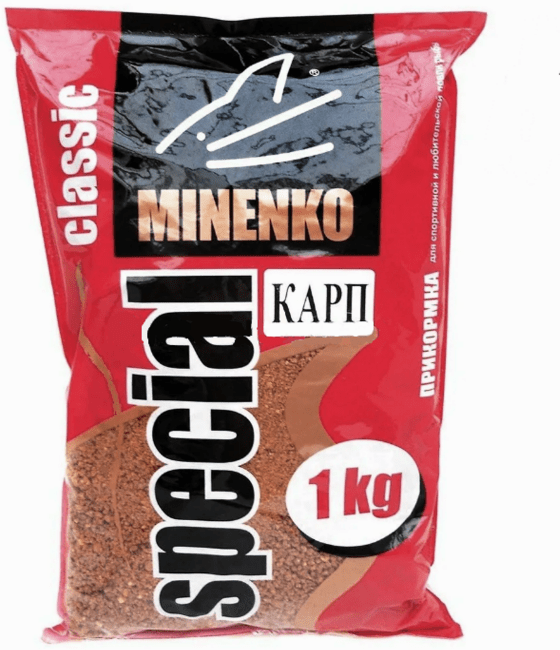 Прикормка MINENKO Special Карп 1кг Прикормка MINENKO Special Карп 1кг