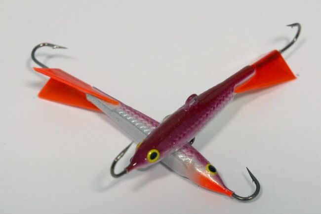 Балансир KRAPAL New 3см 6гр хвост:красный #039