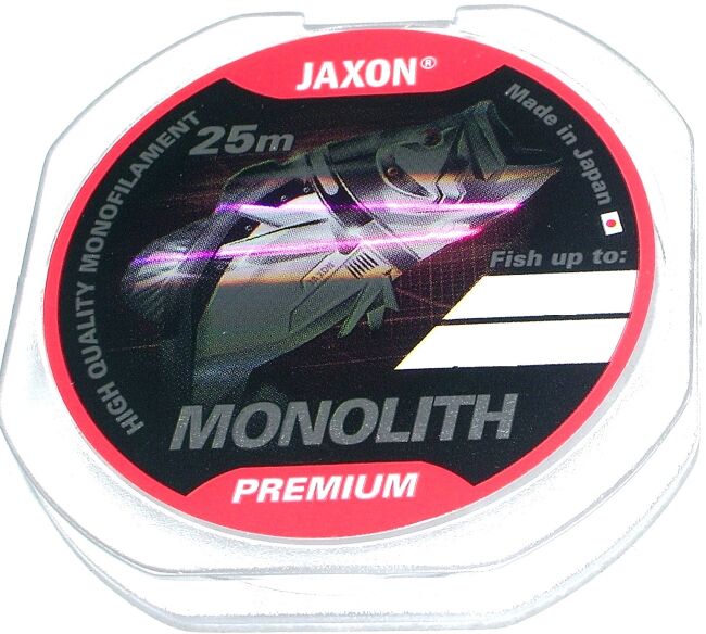 Леска монофил Jaxon Monolith 25м 0.16мм 6.00кг