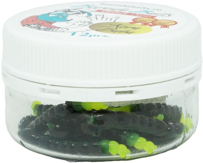 Силикон приманка BORODA BAITS Kora Buba DC SS 35мм 0.7гр Чёрн/Лимон Сыр 12шт/уп Силикон приманка BORODA BAITS Kora Buba DC SS 35мм 0.7гр Чёрн/Лимон Сыр 12шт/уп