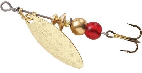 Блесна вращающаяся MEPPS Aglia Long OR (золото) №0 2,5г