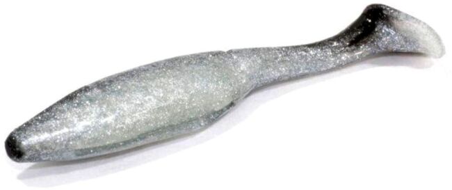 Виброхвост ALLVEGA Belly Dance Shad 10см 9.7г 5шт/уп #027 natural shiner