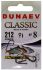 Крючок DUNAEV Classic 212 #8 8шт/уп Крючок DUNAEV Classic 212 #8 8шт/уп