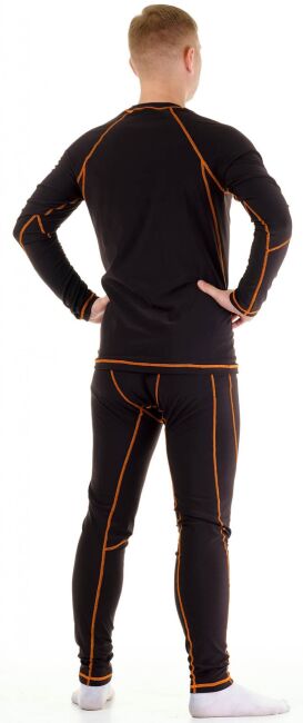 Термобелье мужское PRIDE Охотник флис-стрейч цв:черный 56-58 рост:182-188