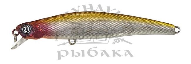 Воблер PONTOON21 Preference Minnow 90F-SR 90мм 7гр 0.3-0.7м A15 Gold Back Red Head