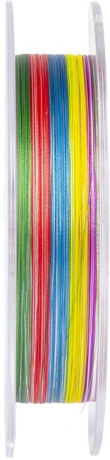 Плетёный шнур LUCKY JOHN Vanrex Egi & Jigging X4 150м #0.2/0.08мм 2.5кг Multi Color Плетёный шнур LUCKY JOHN Vanrex Egi & Jigging X4 150м #0.2/0.08мм 2.5кг Multi Color