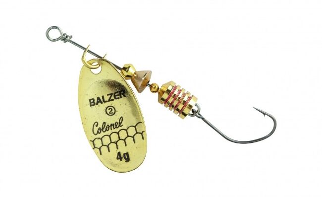 Блесна вращающаяся BALZER Colonel Z Gold 4гр, 13091 004 Блесна вращающаяся BALZER Colonel Z Gold 4гр, 13091 004