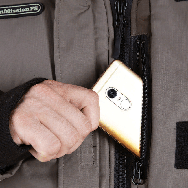 Костюм зимний ALASKAN Russian Mission хаки/черный M