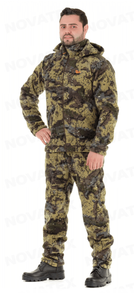 Костюм флис Pride "Зортон" геометрия хаки 68-70 рост:182-188 Костюм флис Pride "Зортон" геометрия хаки 68-70 рост:182-188