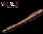 Силиконовая приманка SOOREX PRO Worm 80мм 1.3гр Сыр #131 Коричневый/ Brown 6шт/уп Силиконовая приманка SOOREX PRO Worm 80мм 1.3гр Сыр #131 Коричневый/ Brown 6шт/уп