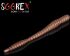 Силиконовая приманка SOOREX PRO Worm 80мм 1.3гр Сыр #131 Коричневый/ Brown 6шт/уп