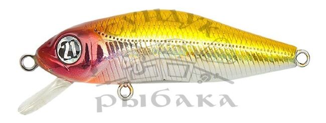 Воблер PONTOON21 CrackJack 58SP-MR 58мм 5.2гр 1,5-1,7м A15 Gold Back Red Head Воблер PONTOON21 CrackJack 58SP-MR 58мм 5.2гр 1,5-1,7м A15 Gold Back Red Head