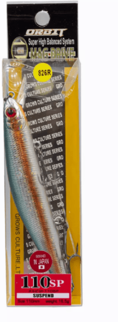 Воблер GROWS CULTURE Orbit 110SP 110мм 16.5гр до 1.1м 826R Воблер GROWS CULTURE Orbit 110SP 110мм 16.5гр до 1.1м 826R