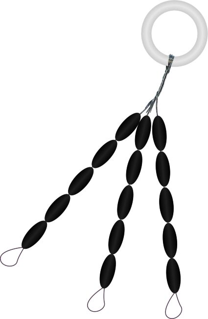 Стопор LORPIO резиновый Оливка S (15шт/уп) 73-209-011