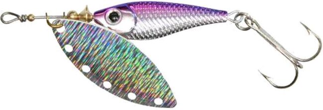 Блесна вращающаяся DAIWA "Silver Creek Spinner-R" 1120 Holo Himemas (10000014)