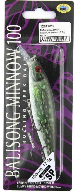 Воблер Grows Culture Balisong Minnow 100SP 17.5 гр #23 Воблер Grows Culture Balisong Minnow 100SP 17.5 гр #23