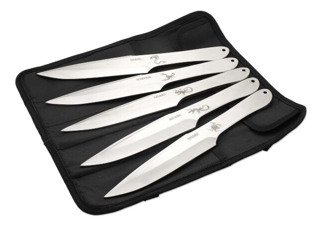 Набор ножей НОЖЕМИР для спортивного метания M-123L Набор ножей НОЖЕМИР для спортивного метания M-123L