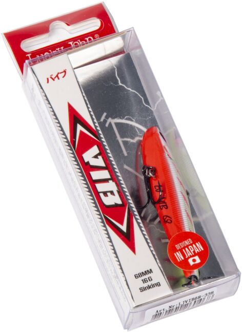 Воблер тонущий вертикальный LJ Pro Series VIB S 68.00/338