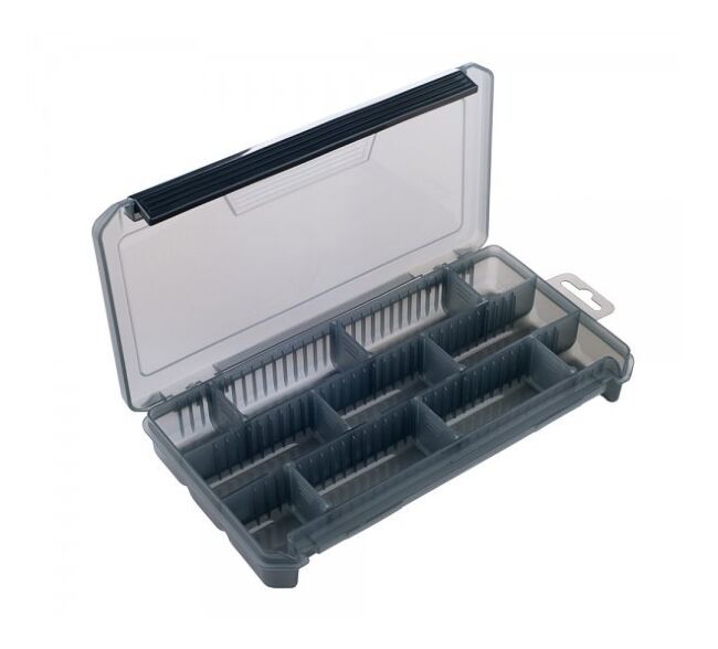 Коробка ТРИ КИТА  для приманок КДП-2 дымка 230*115*35мм