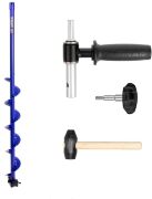 Комплект ELECTROSHTORM шнек 110R +адаптер АШ20ПС +молоточек (T-SEH110R-ASH20)