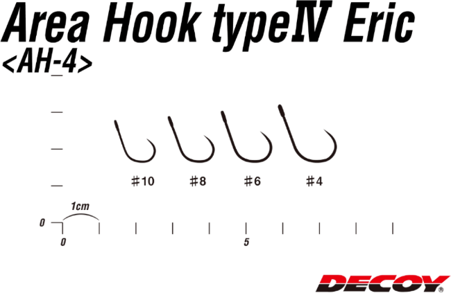 Крючок одинарный форелевый Decoy AH-4 Type IV ERIC #10 12шт/уп Крючок одинарный форелевый Decoy AH-4 Type IV ERIC #10 12шт/уп